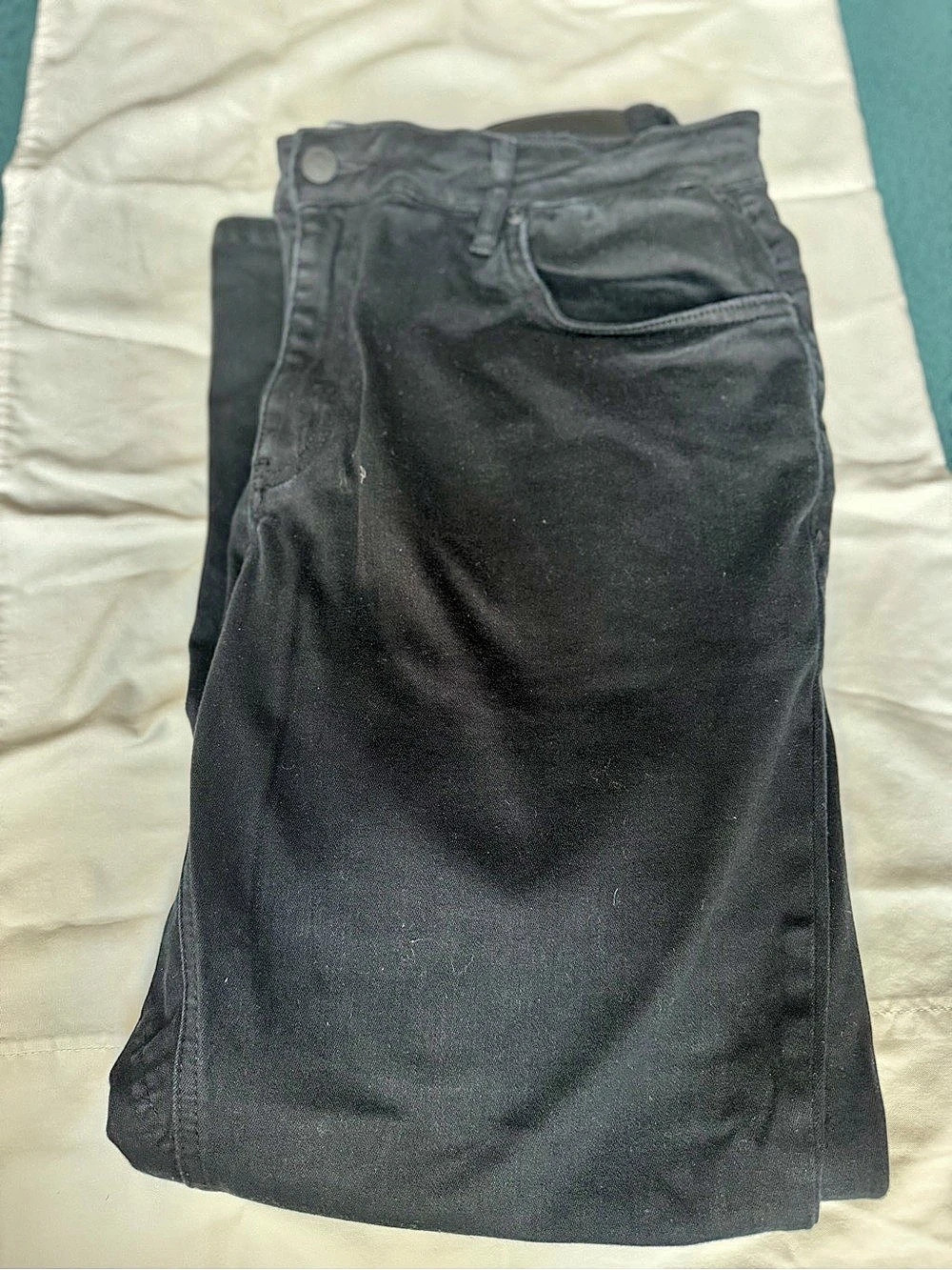 OLYMPVS Straight Cut The Fittest Straight-Leg Jeans in Black